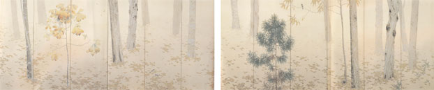 Hishida Shunso: Fallen Leaves